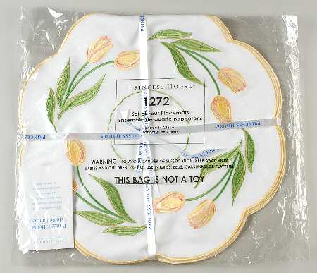 Cottage Tulip Cloth Placemat - Set of 4