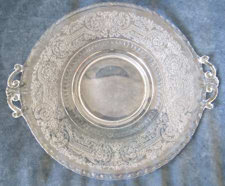 Irwin Clear 13" 2 Handled Plate