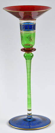 P1C7 10" Single Light Candlestick