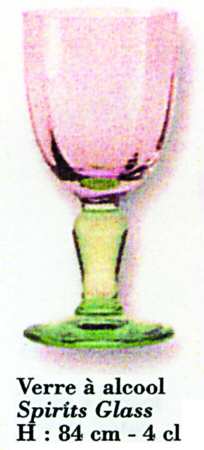 Isabelle Pink and Green Port Wine