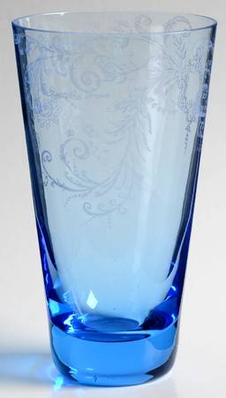 Ritz Paris Medium Blue Highball Glass