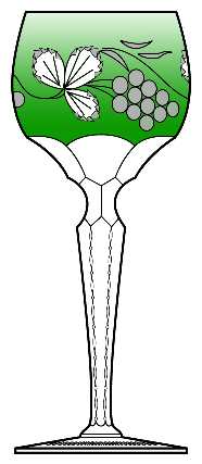 PAS2 Emerald Green Hock Wine