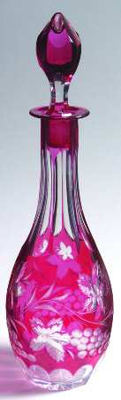 PAS2 Rose Cordial Decanter & Stopper