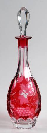PAS2 Rose Cordial Decanter & Stopper