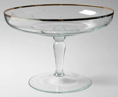Heritage Round Compote (Height X Width)