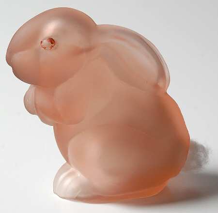 Animals & Figurines "Alfie" Bunny Cotton Dispenser with Ears Down