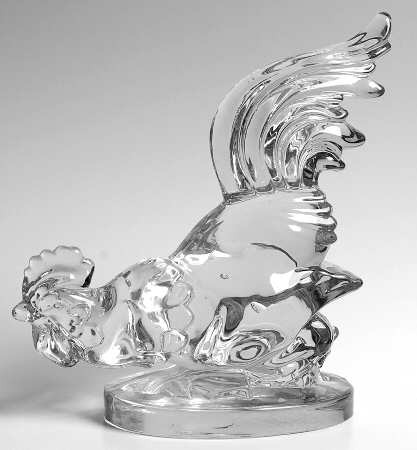 Animals & Figurines Rooster with Head Down