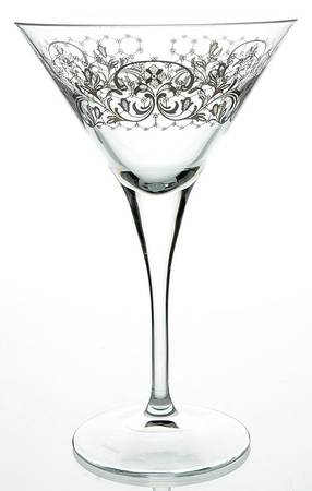 Lace Martini Glass
