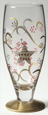 Holiday Gold Highball Glass