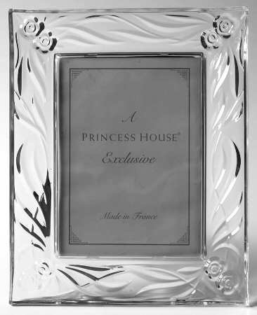 Wedding Collection Frame-Holds 5" X 7" Photo by Princess House