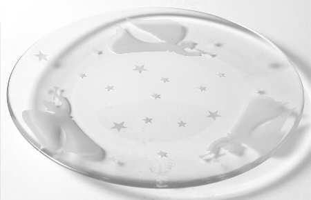 Angel Dessert Plate