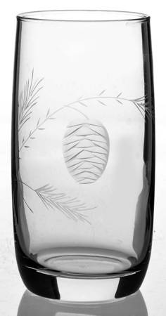 Pine Cone Highball Glass