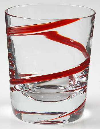 Swirline Red Double Old Fashioned