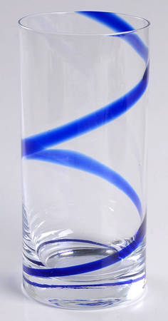 Swirline Cobalt 12 Oz Flat Tumbler
