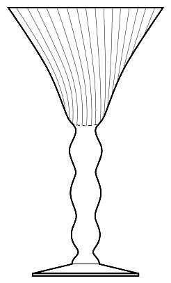 Asli Martini Glass