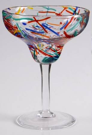 Confetti Margarita Glass