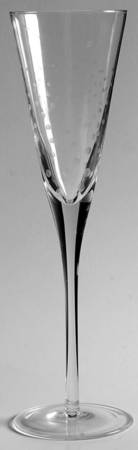 Etched Dots Fluted Champagne