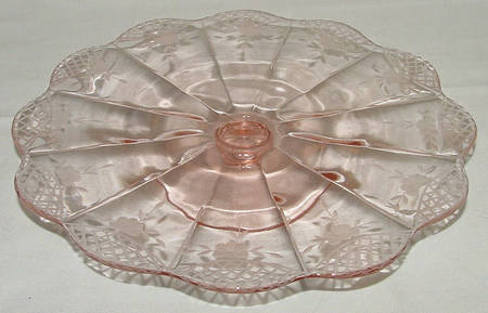 Gypsy Pink Low Cake Stand