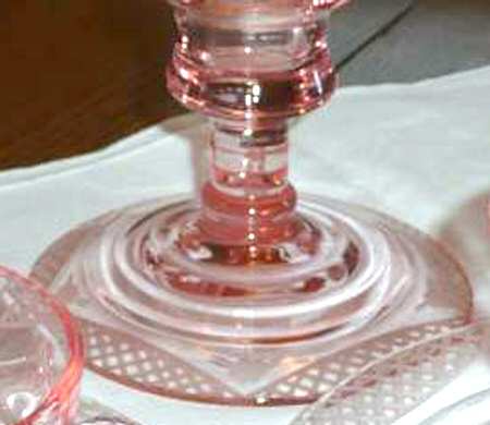 Gypsy Pink Single Light Candlestick