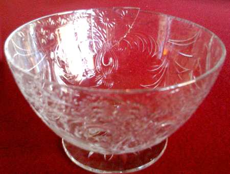 Engraved Unknown C Finger Bowl