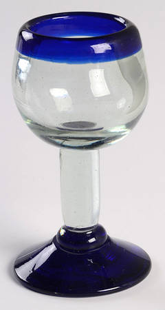 Cobalt Rim Liquor Cocktail