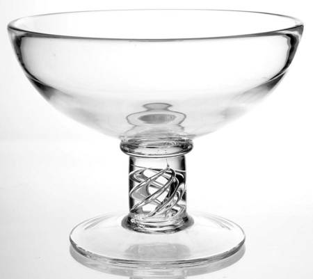 Stratton Round Compote (Height X Width) by Simon Pearce