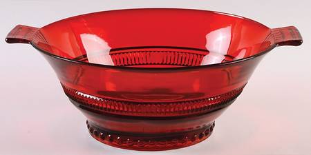 Cavendish Ruby 10" Handled Bowl