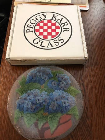 Hydrangea Salad Plate