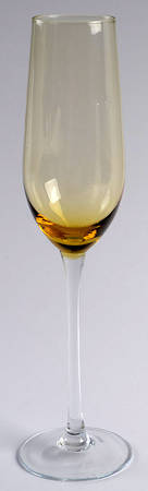 Amber Fluted Champagne