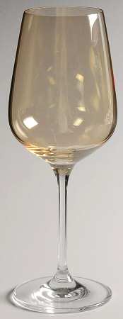 Gold Luster Water/Wine Goblet