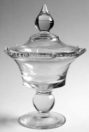 1500-44 Footed Candy Dish & Lid