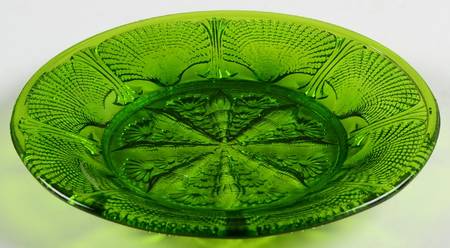 Seashell Dark Green Appetizer Plate