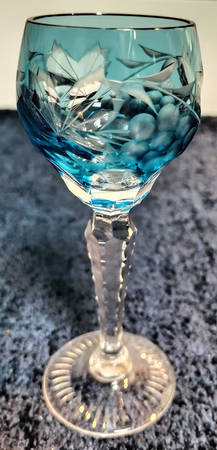 PAS2 Light Blue Cordial Glass