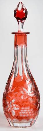 PAS2 Ruby Decanter & Stopper