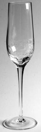 Crackled Fluted Champagne