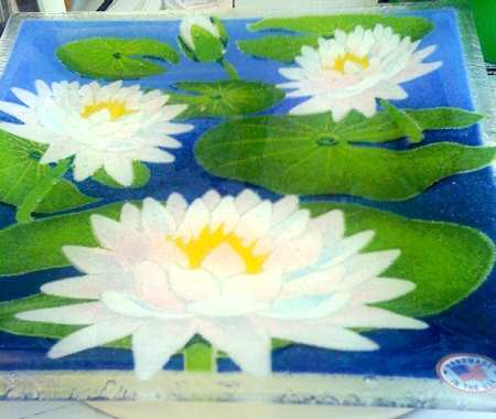 Water Lillies by Peggy Karr
