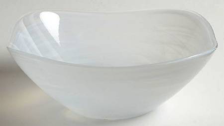 White Alabaster Niveus Square Cereal Bowl