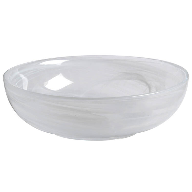 White Alabaster Niveus 6" Small Fruit/Dessert Bowl