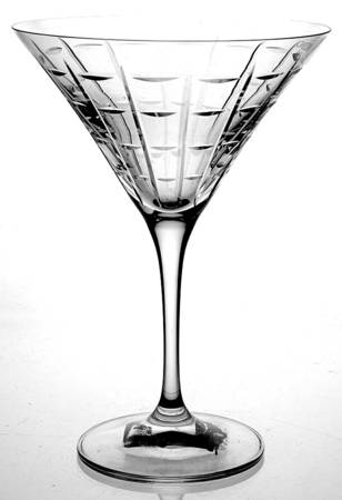 Library Martini Glass