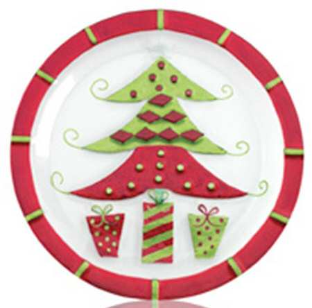 Holiday Happenings 14" Round Platter