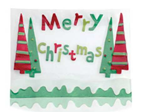 Holiday Happenings 17" Rectangular Platter