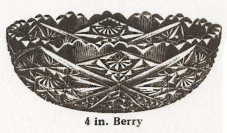 203 Clear Small Fruit Dessert Bowl