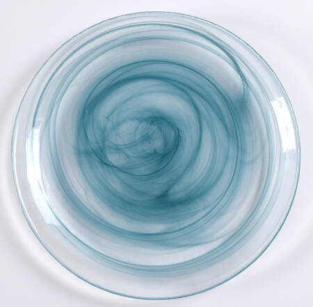 Turquoise Alabaster Salad Plate