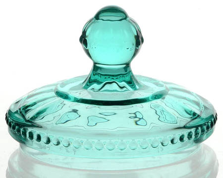 Adeline-Turquoise Lid for Small Canister