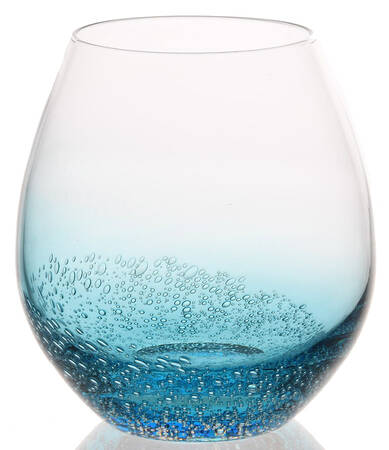 Bubbly Teal Stemless Wine