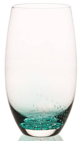 Bubbly Teal 20 Oz Flat Tumbler by Pier 1