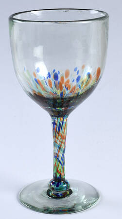 Confetti Wine Glass