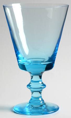 Arc En Ciel Blue Water Goblet