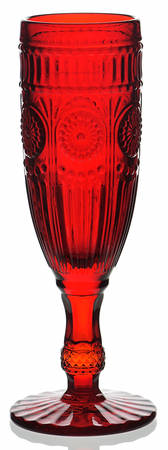 Adeline Ruby Fluted Champagne