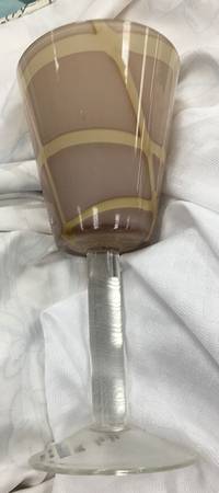 Smoke Tan Water Goblet
